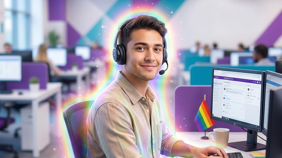 La revolución de la autenticidad: Por qué la diversidad LGBT+ define el éxito en un Contact Center moderno. 1 LGBT, Anexa BPO, Contact Center, Empleo